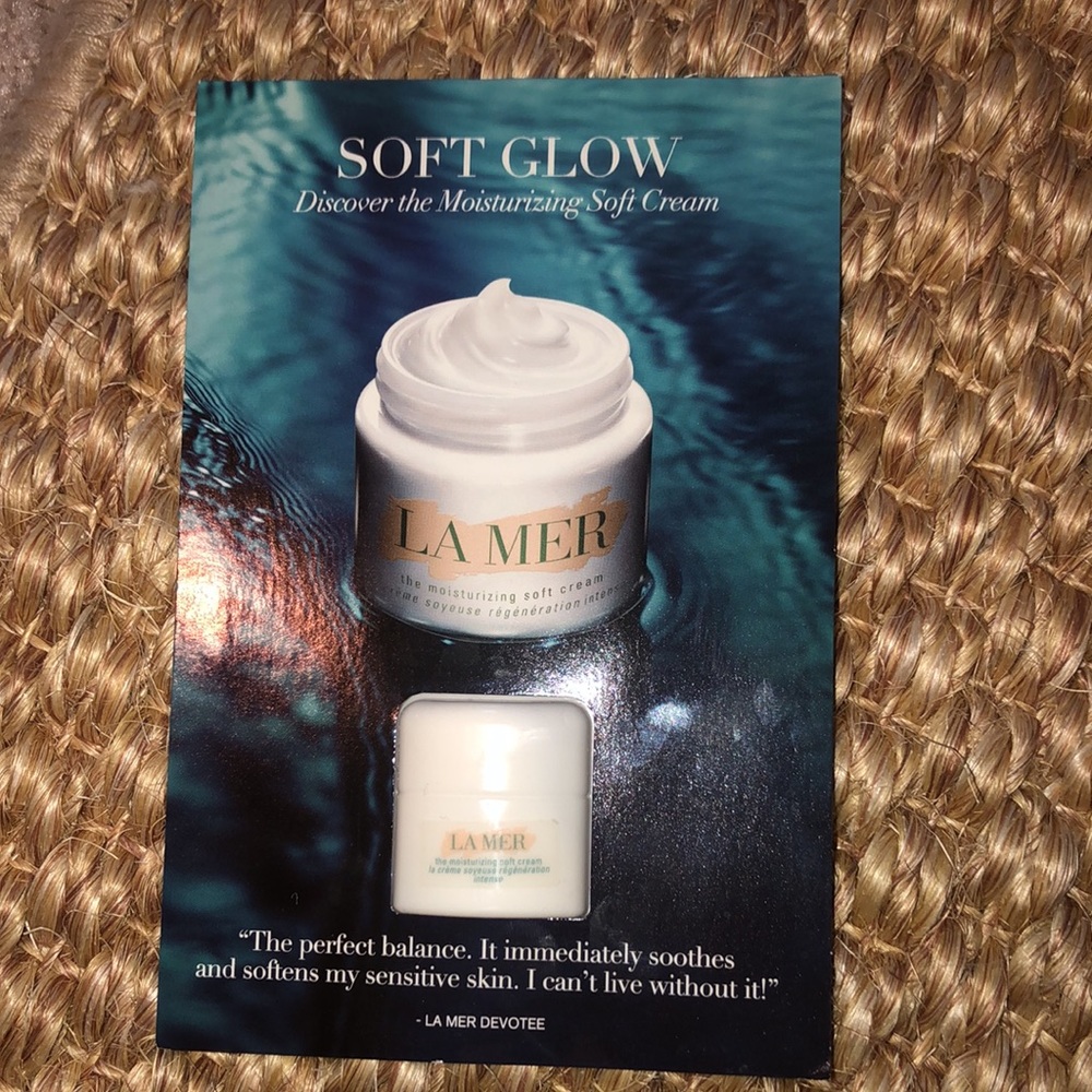 5/$20 La Mer Soft Cream Deluxe Sample